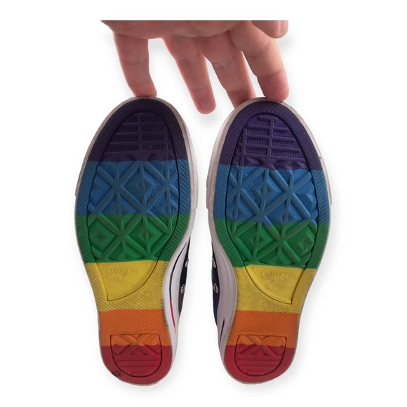 Converse Chuck Taylor All Star Mens 4 Wmns 6 Rainbow Pride Limited Edition - Picture 13 of 13